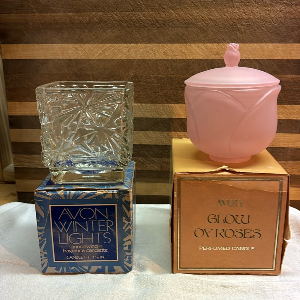 Vintage Avon Empty Containers